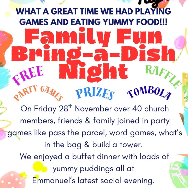 What a Great Night – Social Event 28th Nov
