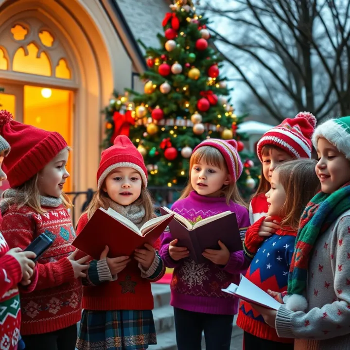 Carols round the tree
