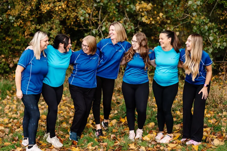 Team Photo Laughing 2