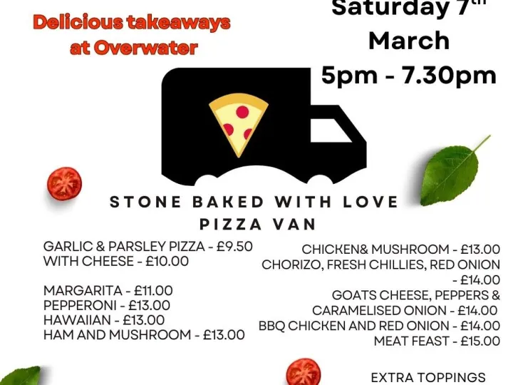 Pizzavanmenu