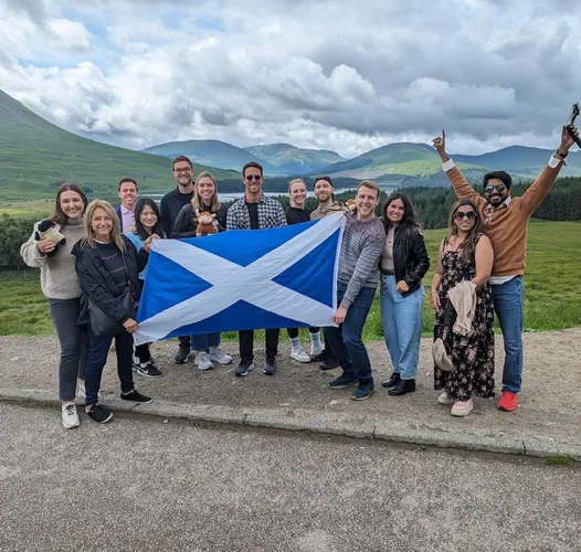 Group Photo, Saltire
