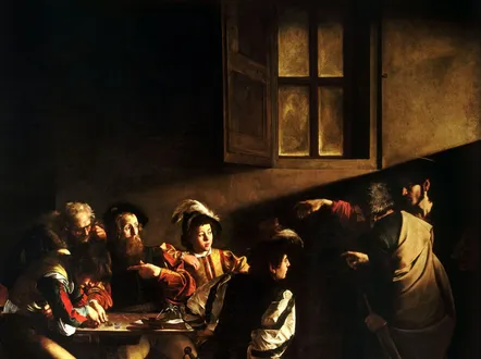 The_calling_of_saint_matthew-Caravaggo_-1599-1600-