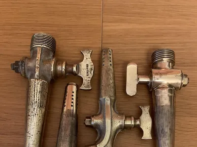 Items for sale &ndash; Brass beer barrel taps &pound;15 each