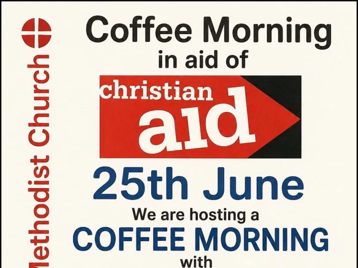 Shildon Christian Aid Coffee Morning 25.06.2026