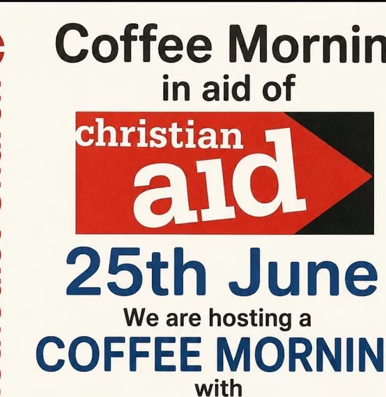 Shildon Christian Aid Coffee Morning 25.06.2026