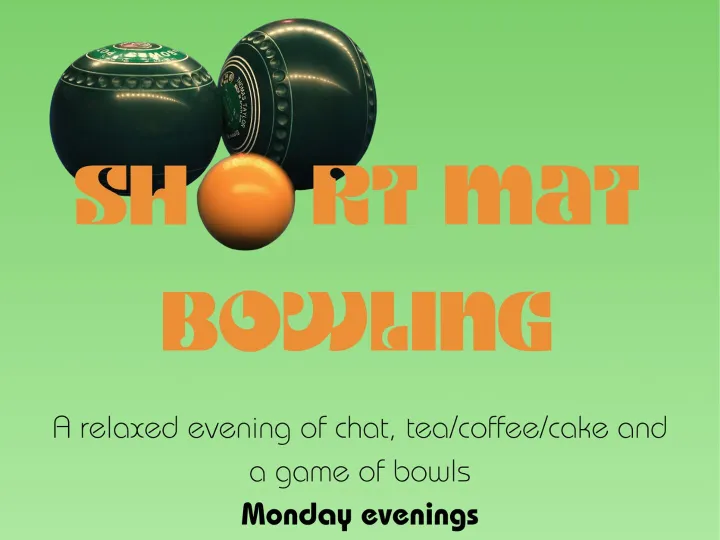 Short Mat Bowling