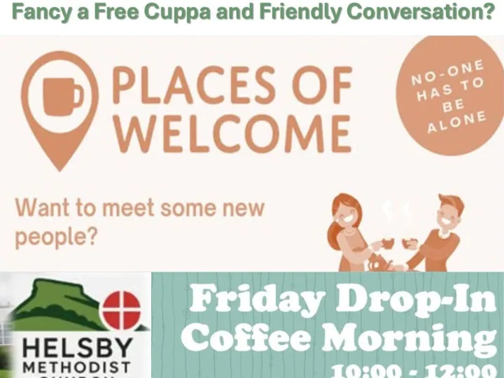 Helsby Methodist Friday Drop In