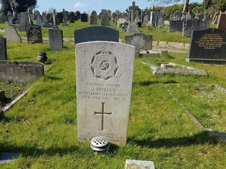 Jack Huxley's Grave