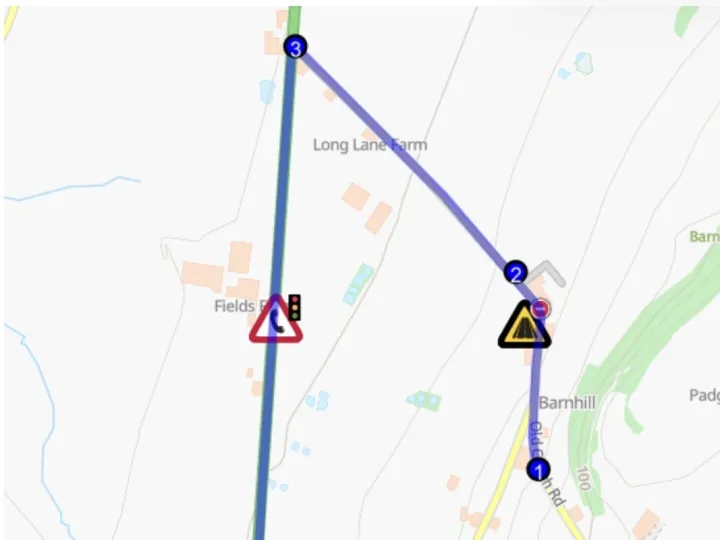 Old Coach Road Broxton closure 01