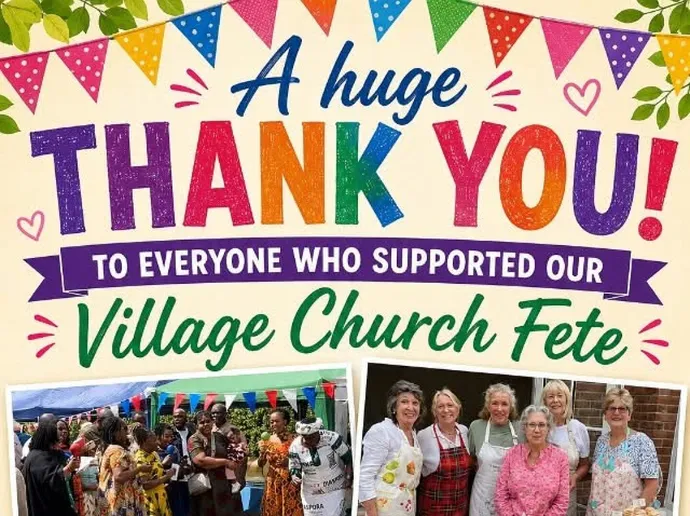Church Fete Thank You