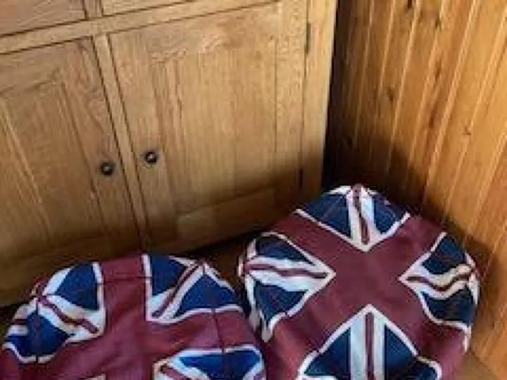 Items for sale &ndash; 2 x Union Jack Bean Bags 12.00