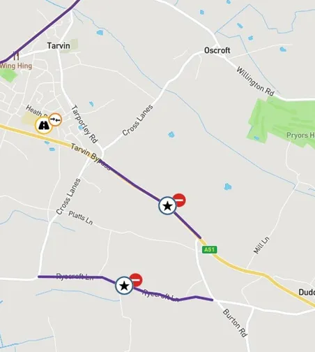 Duddon Road Closure
