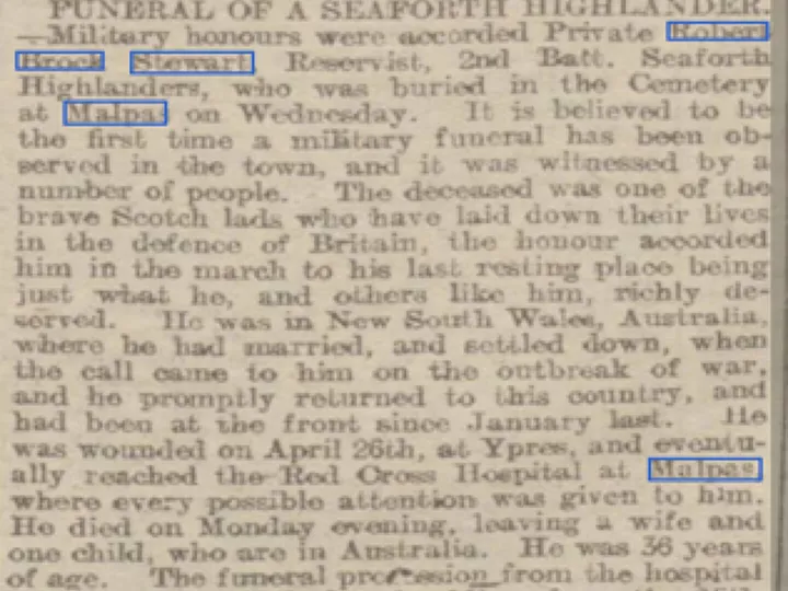 Newspaper Report