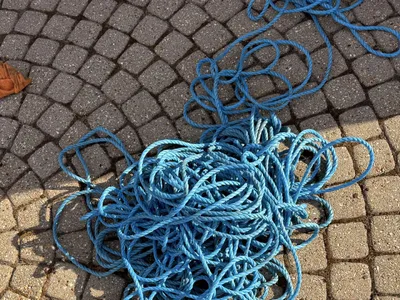 Items for sale
– 70 metre thick nylon rope £10