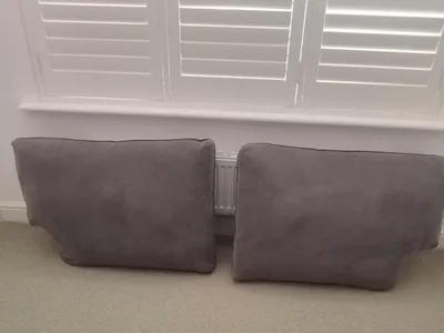 Items for sale
– 2 Extra large cushions.Grey cord (new). £10