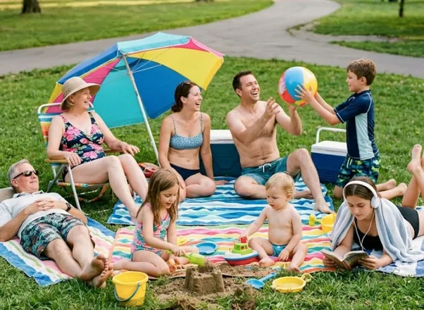 Family Beach Day 04