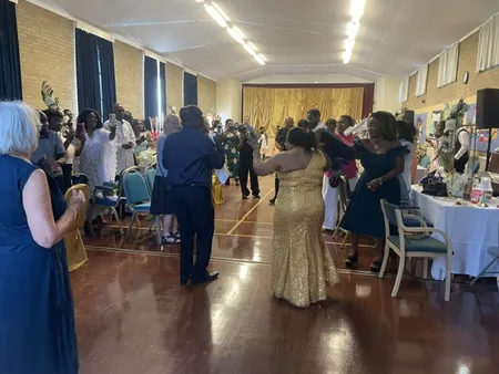 Dancing at Party