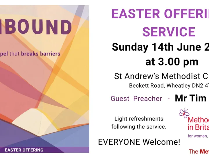 Easter Offering June 26 Fb