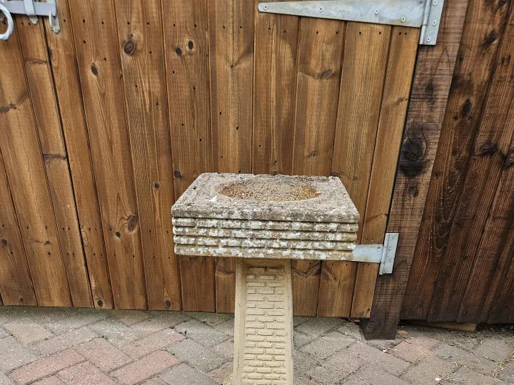 Items for sale
– Lovely Bird Bath £30.00