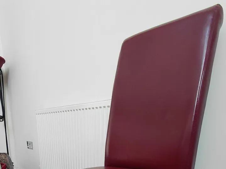 Items for sale &ndash; Red Faux Dining Chairs x4 50