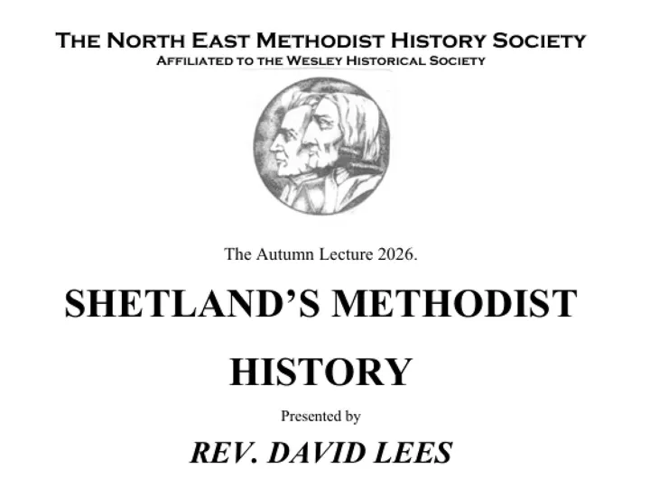 Nemhs Autumn Lecture 10.10.2026