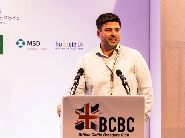 Matt Gue, Chairman of the British Cattle Breeders Club
