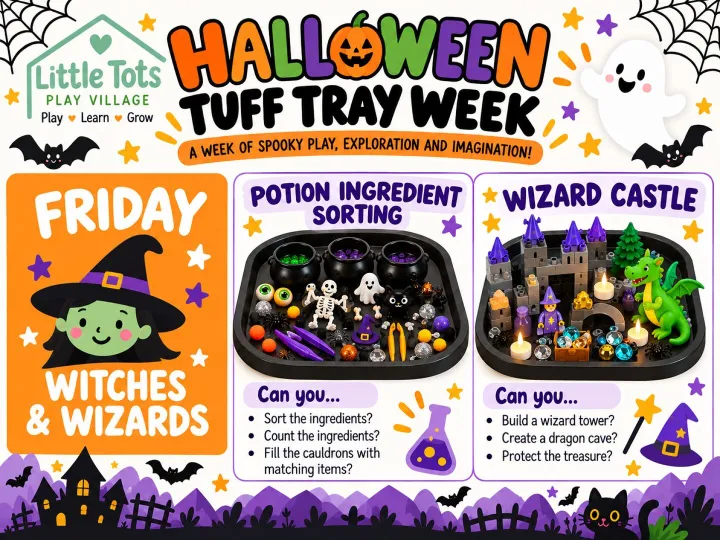 Halloween Tuff Tray Week – Friday