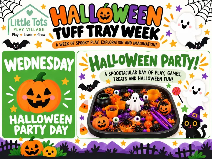 Halloween Tuff Tray Week – Wednesday