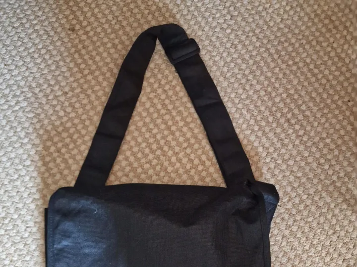 Items for sale
– Light 'His Masters Voice ' fabric shoulder bag £2