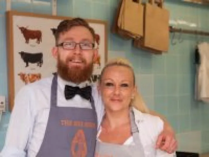 Ricky and his sister, Nicola