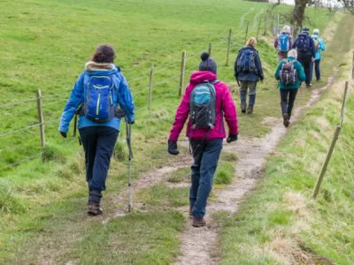 Sandstone Ridge Footpath at Kelsborrow Castle 2