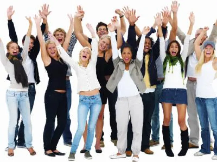 cheering-people