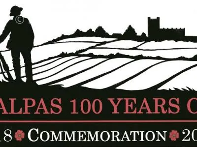 Malpas 100 years on logo 20