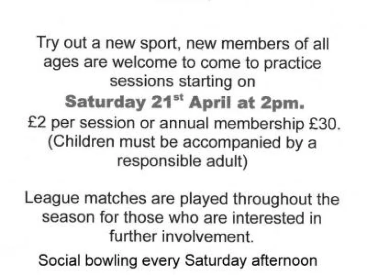 bowling club