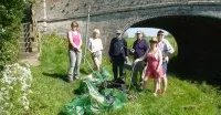 Canal Litter picking June 2012