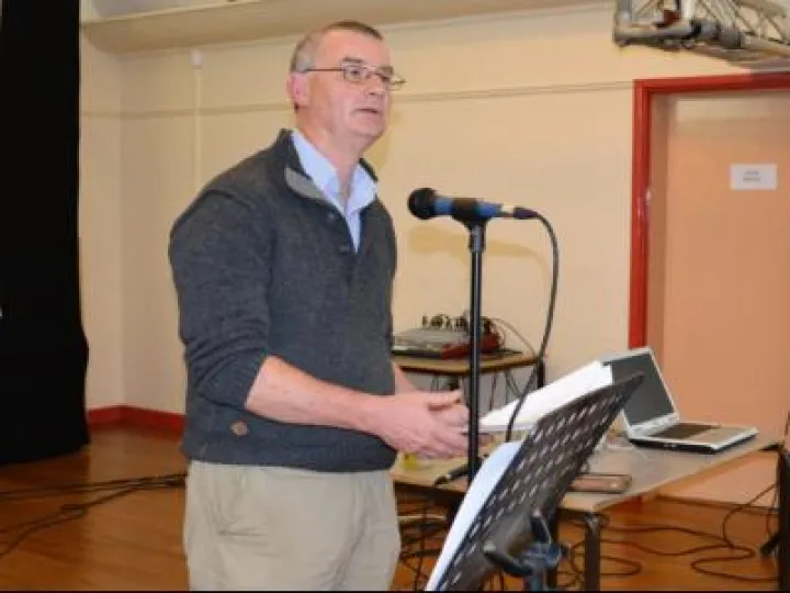 Nick Read speaking