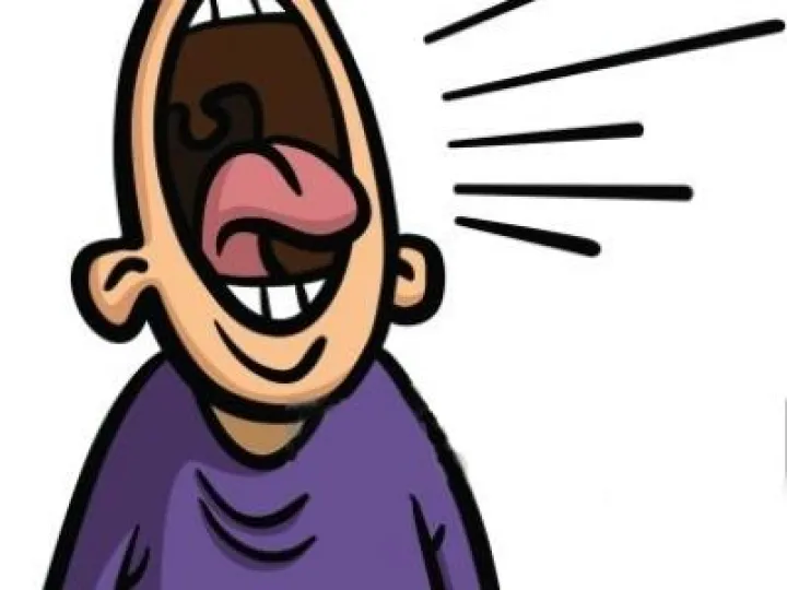Man Shouting
