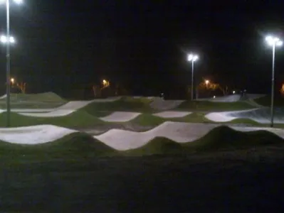 Shanaze Reade BMX Track Crewe night view