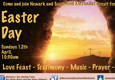Easter Day Service Flyer