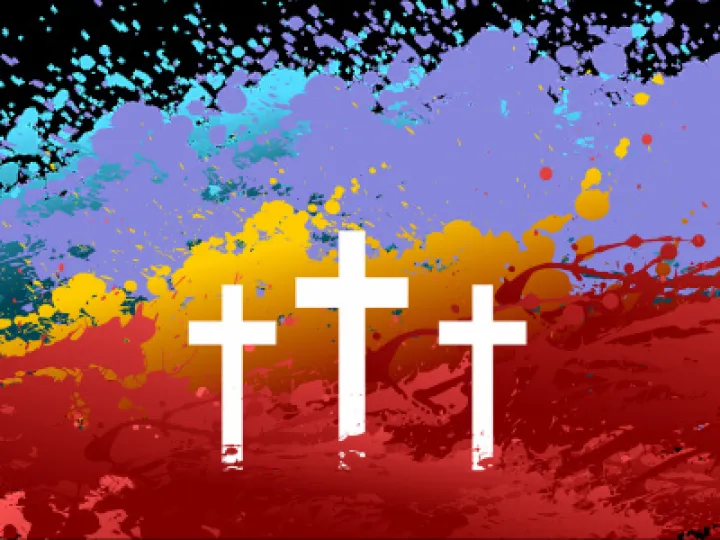Holy Week crosses