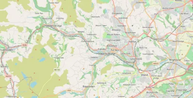 Map showing the location of Calderdale