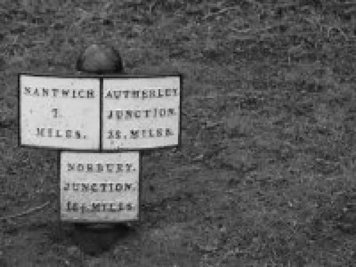 Canal milepost