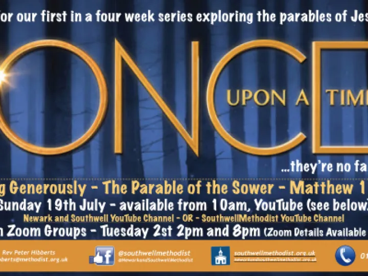 Sunday Worship 19-7-20 – Flyer