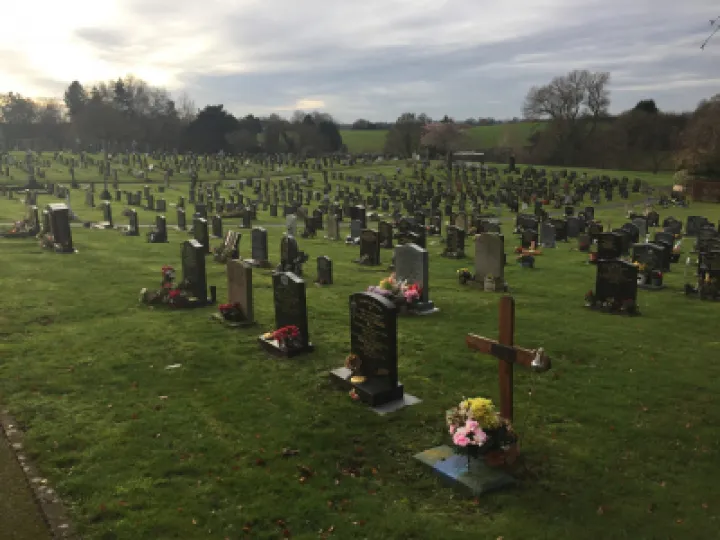 cemetery view