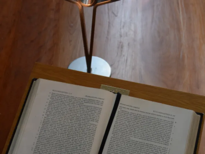 Bible open