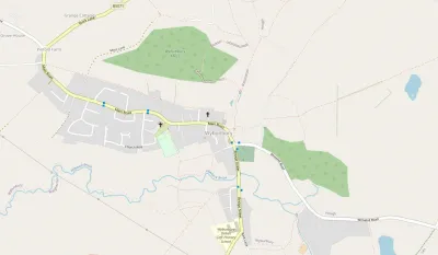 Map showing the location of Wybunbury Village Hall