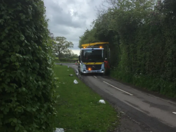 gulley emptying