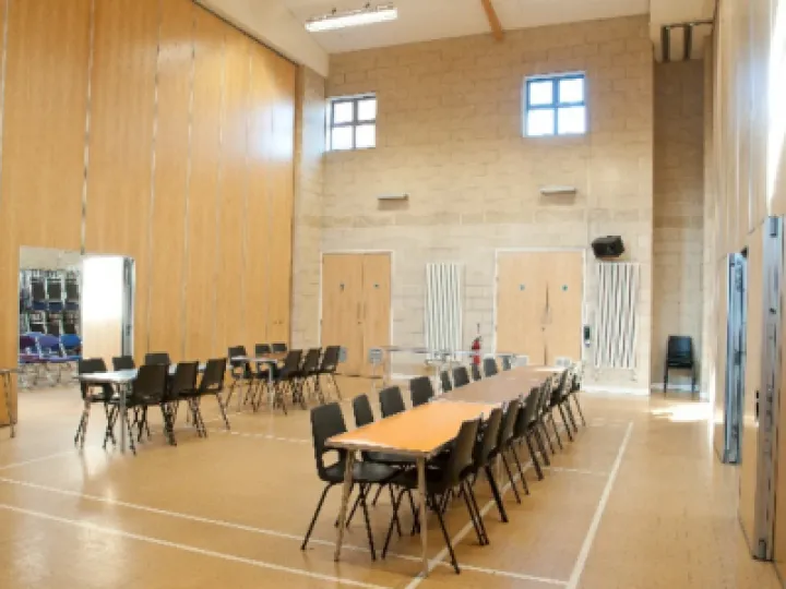 Epworth Hall tables