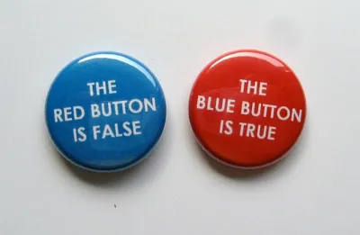 Blue Button Is True