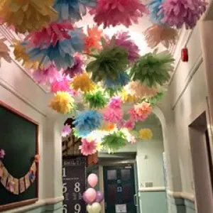 Entrance hall ceiling